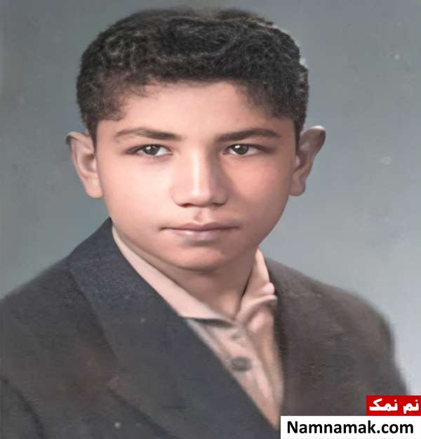 عکس جوانی محمود قنبری