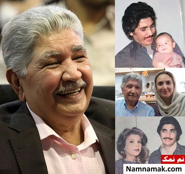بیوگرافی محمود قنبری دوبلور و همسرش + فرزندان