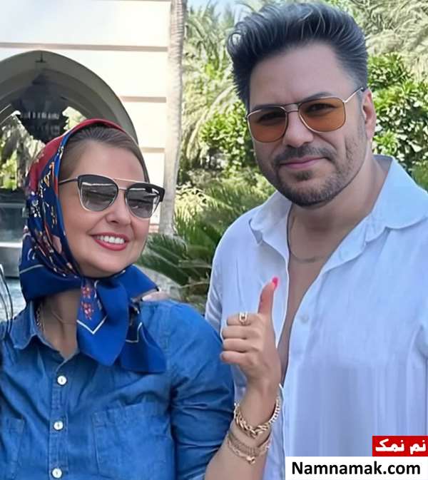 شهاب تیام و نفیسه روشن