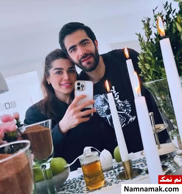 بهنام یخچالی و همسرش مائده ناخدا اصل