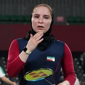 بیوگرافی ثریا آقایی بدمینتون باز و همسرش + فرزندان