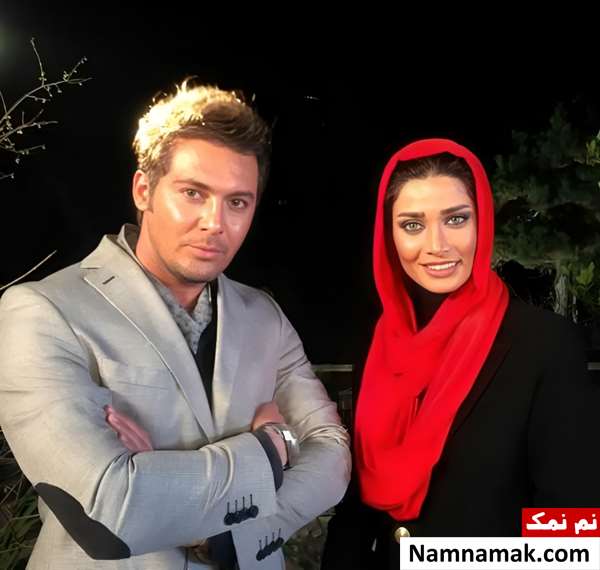 تینا آخوندتبار و همسرش دانیال عبادی