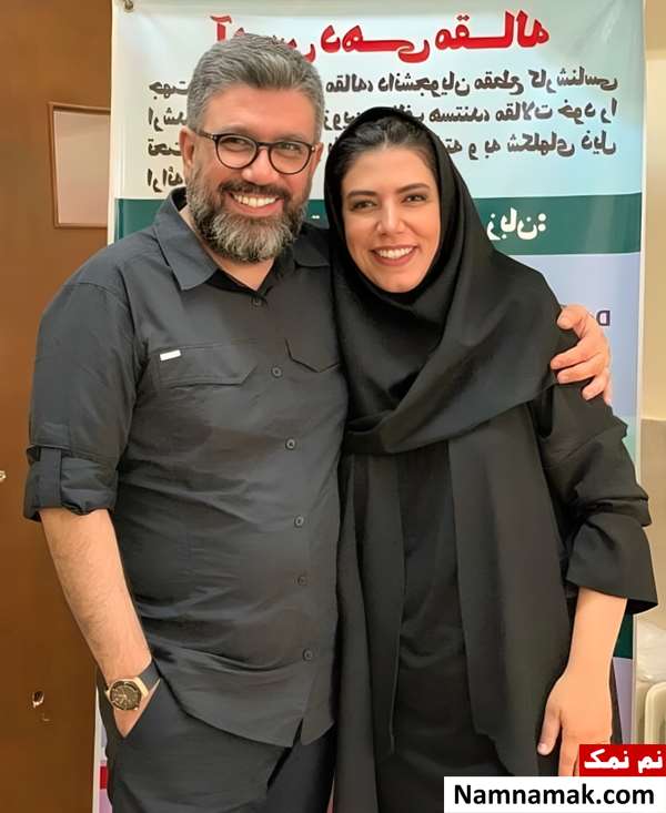 رضا رشیدپور و خواهرش نازیلا رشیدپور