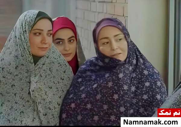 نسرین نصرتی و ژاله صامتی در سریال زیرخاکی 
