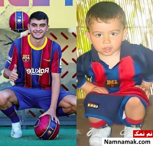 عکس کودکی پدری گونزالس
