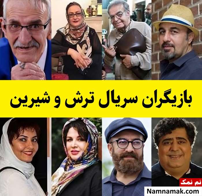 بیوگرافی بازیگران سریال ترش و شیرین [داستان و نقش]