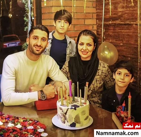 رشید مظاهری و همسرش مریم عبداللهی و فرزندانش