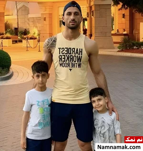 امیرعلی و کسری فرزندان رشید مظاهری