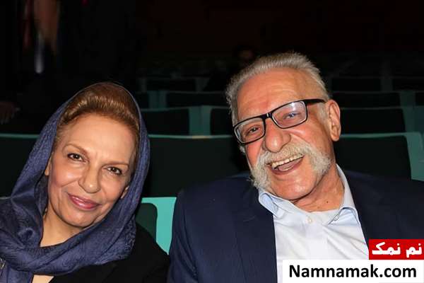 عبدالمجید ارفعی و همسرش ماه سیما فاتحی
