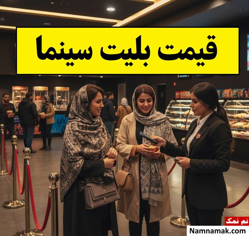 قیمت جدید بلیت سینما 1405 مشخص شد