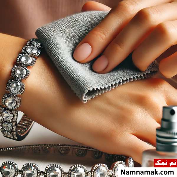 چه کنیم تا رنگ زیور آلاتمان ثابت بماند؟