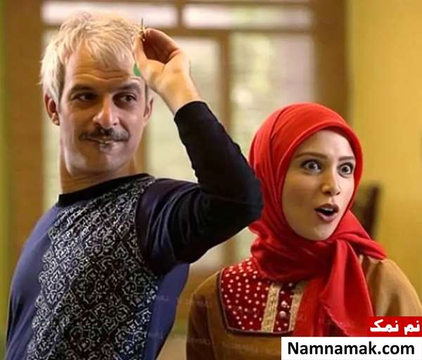 کاظم سیاحی و فرناز رهنما در سریال یادداشت های یک زن خانه دار