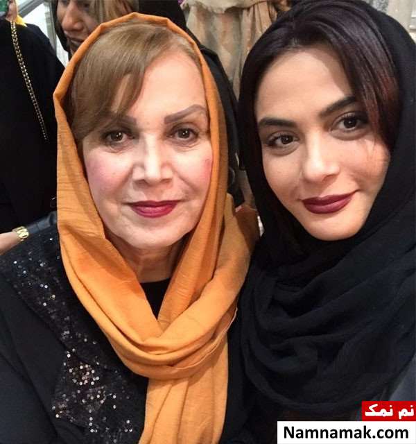 مارال فرجاد و مادرش منیژه افشاری 