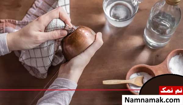 روش های برق انداختن قابلمه و ظروف مسی