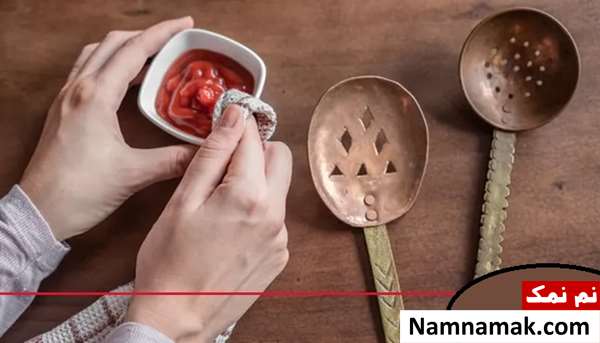 روش های برق انداختن قابلمه و ظروف مسی