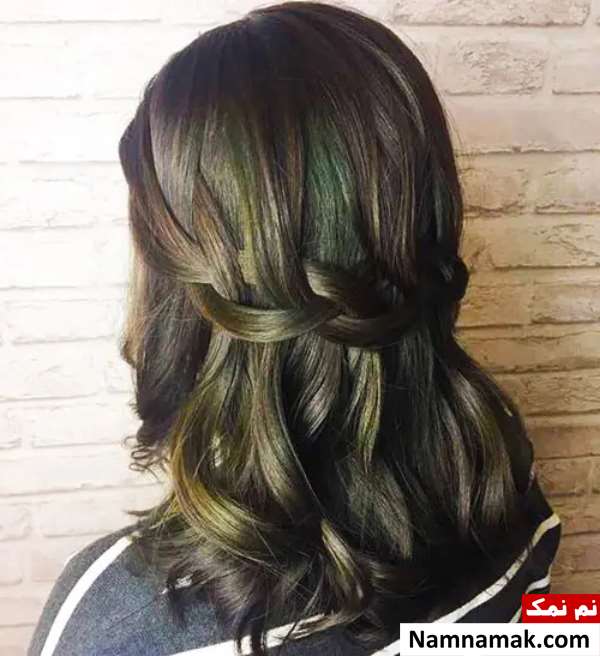 رنگ موی گیاهی زیتونی روشن با حنا