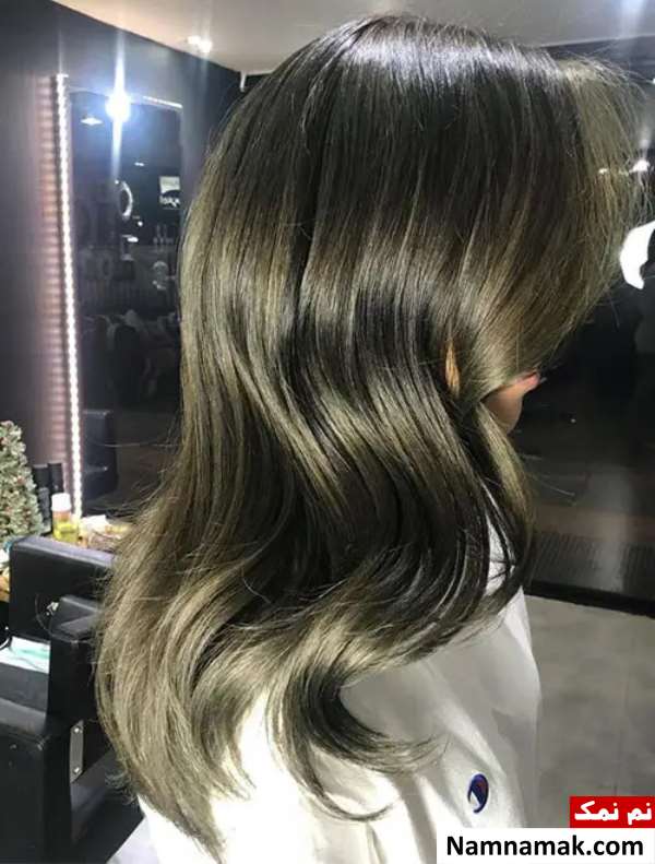 رنگ موی گیاهی زیتونی روشن با حنا