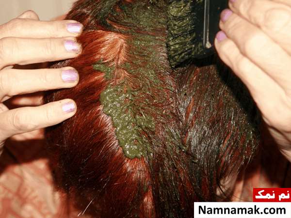 حنا روی موی دکلره چه رنگی میشه حنا روی موی دکلره چه رنگی میشه