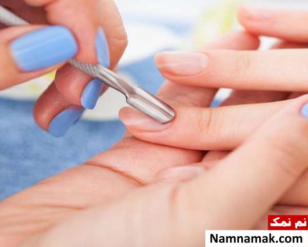 مانیکور ناخن کوتاه