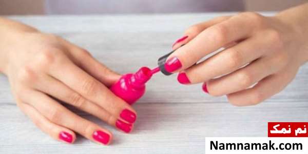 مانیکور ناخن کوتاه