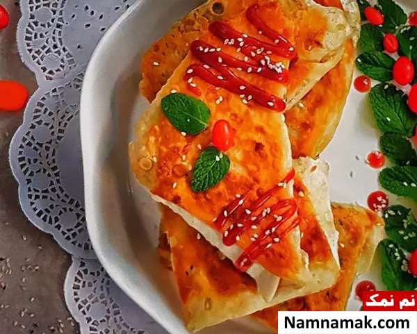 سمبوسه با ژامبون سمبوسه با ژامبون