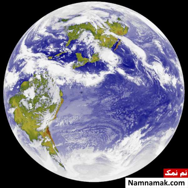 مساحت کره زمین