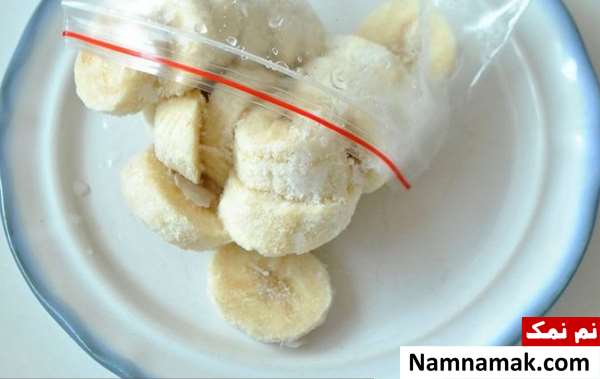 میلک شیک توت فرنگی و موز