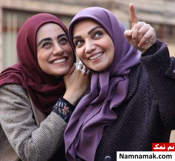 الهام پاوه نژاد و نازنین کیوانی در سریال چوب خط