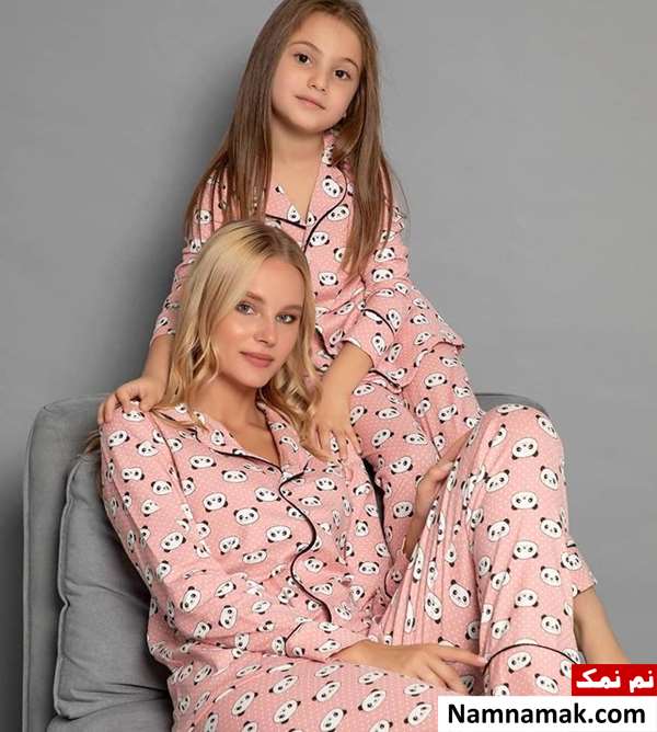 لباس خواب با پارچه تریکو