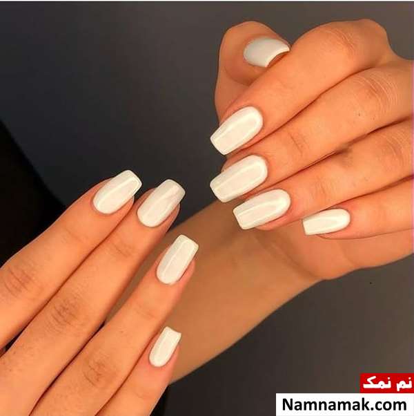 مدل کاشت ناخن فرنچ رنگی