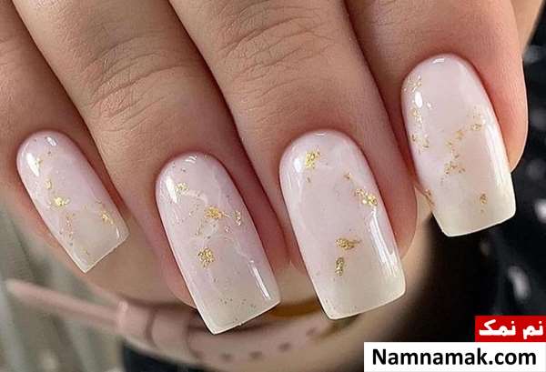 مدل کاشت ناخن فرنچ سفید شیک و فانتزی