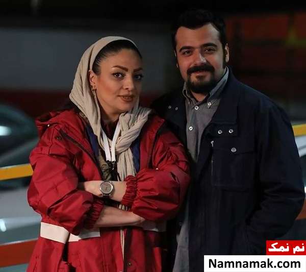 حمیده عابدی و پسرش سهند جاهدی