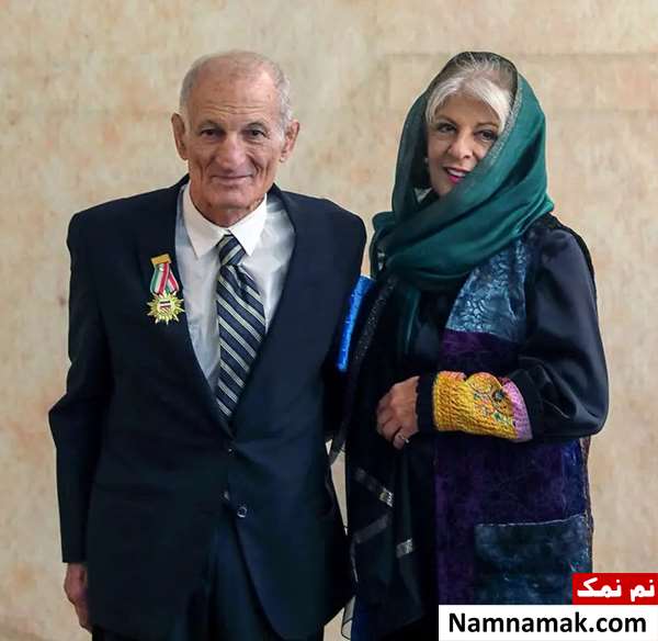 عبدالله موحد و همسرش مریم