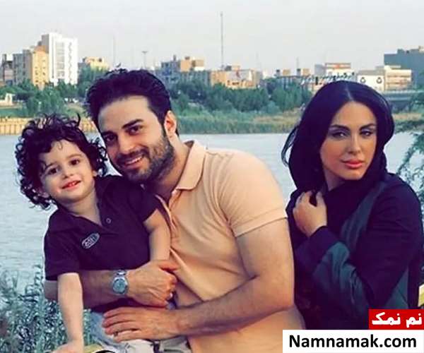 بابک جهانبخش و همس اولش مروارید شهریاری
