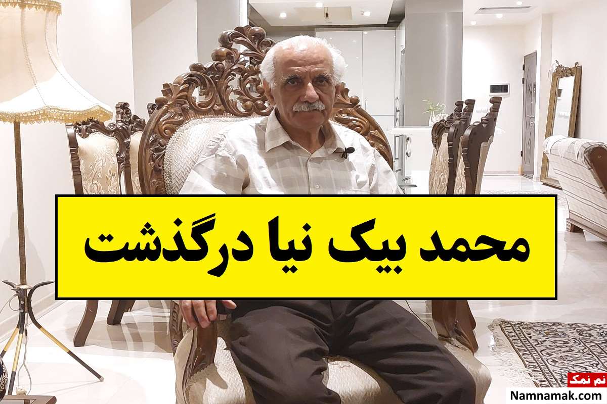 محمد بیک نیا معرق کار مشهور درگذشت + بیوگرافی