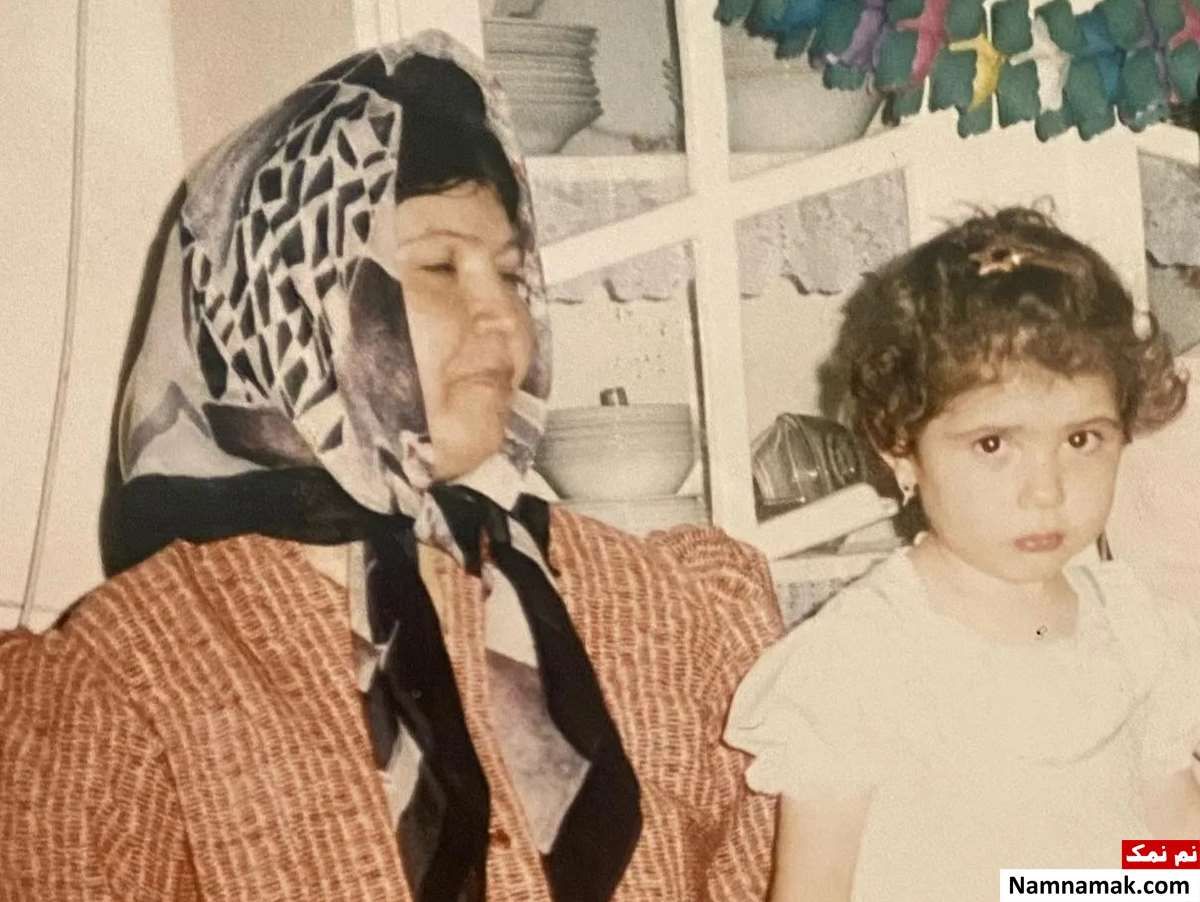 کودکی شریان زارع در آغوش مادرش