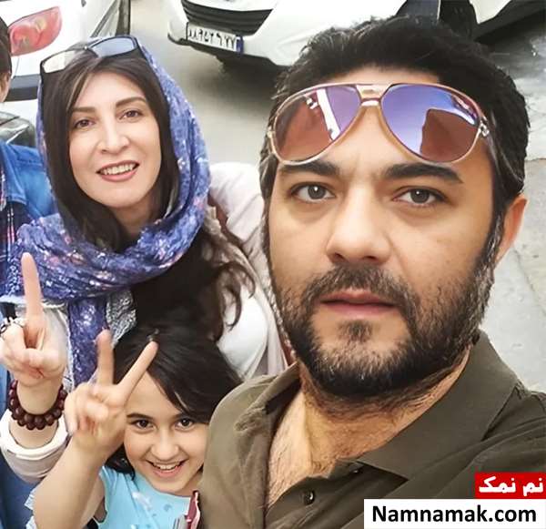 علیرضا ثانی فر و همسر و دخترش ری را