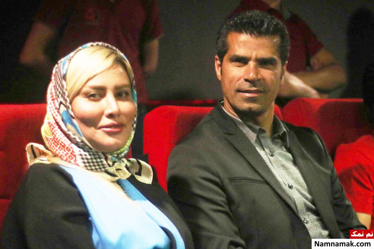 هادی ساعی و همسرش کمند صادقی