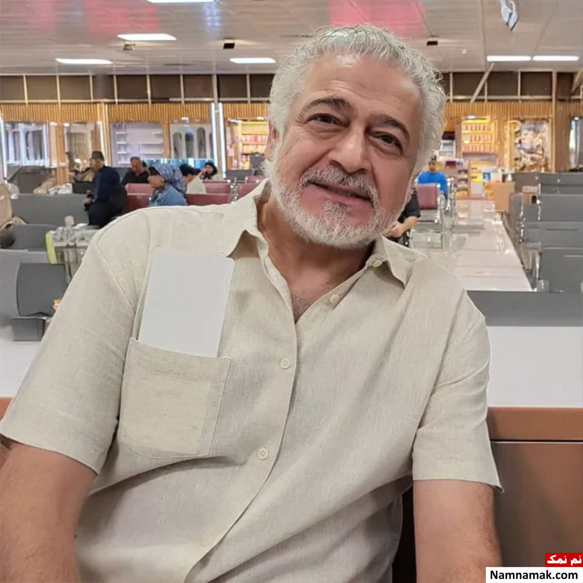 مجید مشیری بازیگر نقش مهندس محبوب در سریال یادآوری
