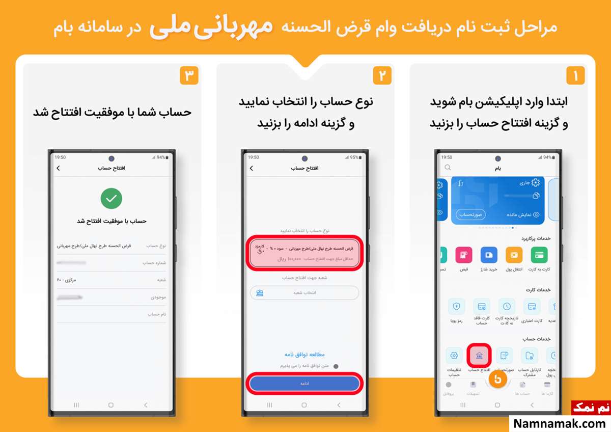 وام بانک ملی طرح مهربانی