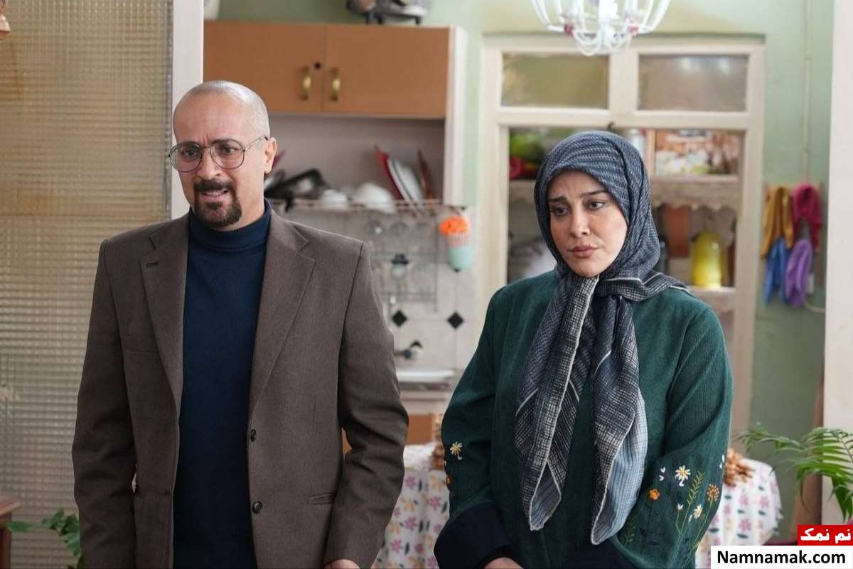 آشا محرابی و احمد مهرانفر در سریال صفا با خانواده