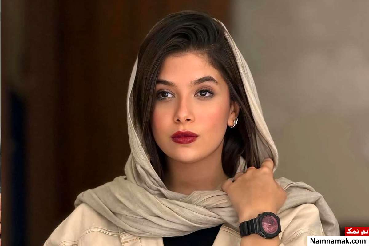 عکس گریم نفس بازغی در سریال صفا با خانواده