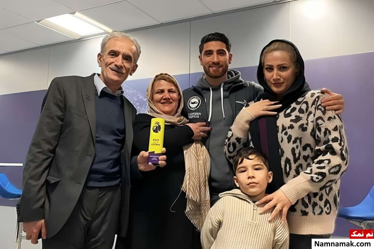 عکس پدر و مادر علیرضا جهانبخش
