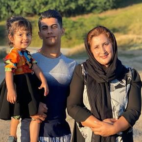 بیوگرافی مهدی الفتی ژیمناستیک و همسرش + فرزندان