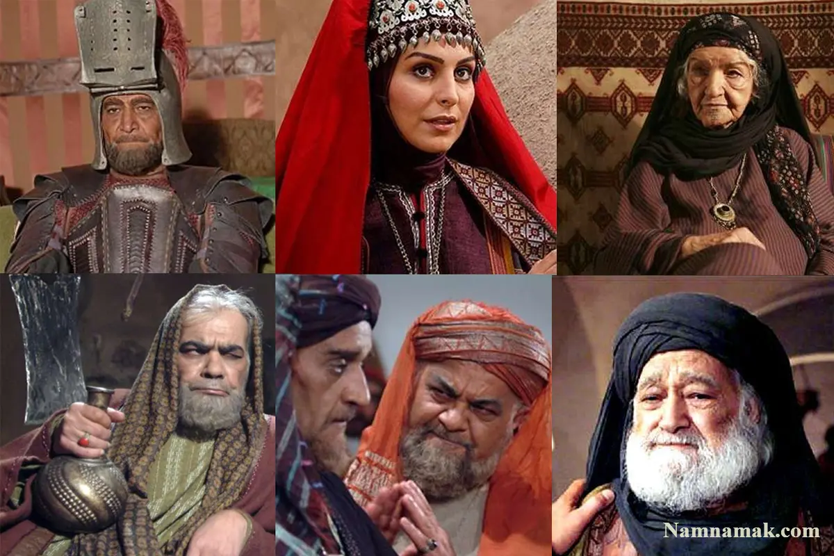 بازیگران فوتی سریال مختار