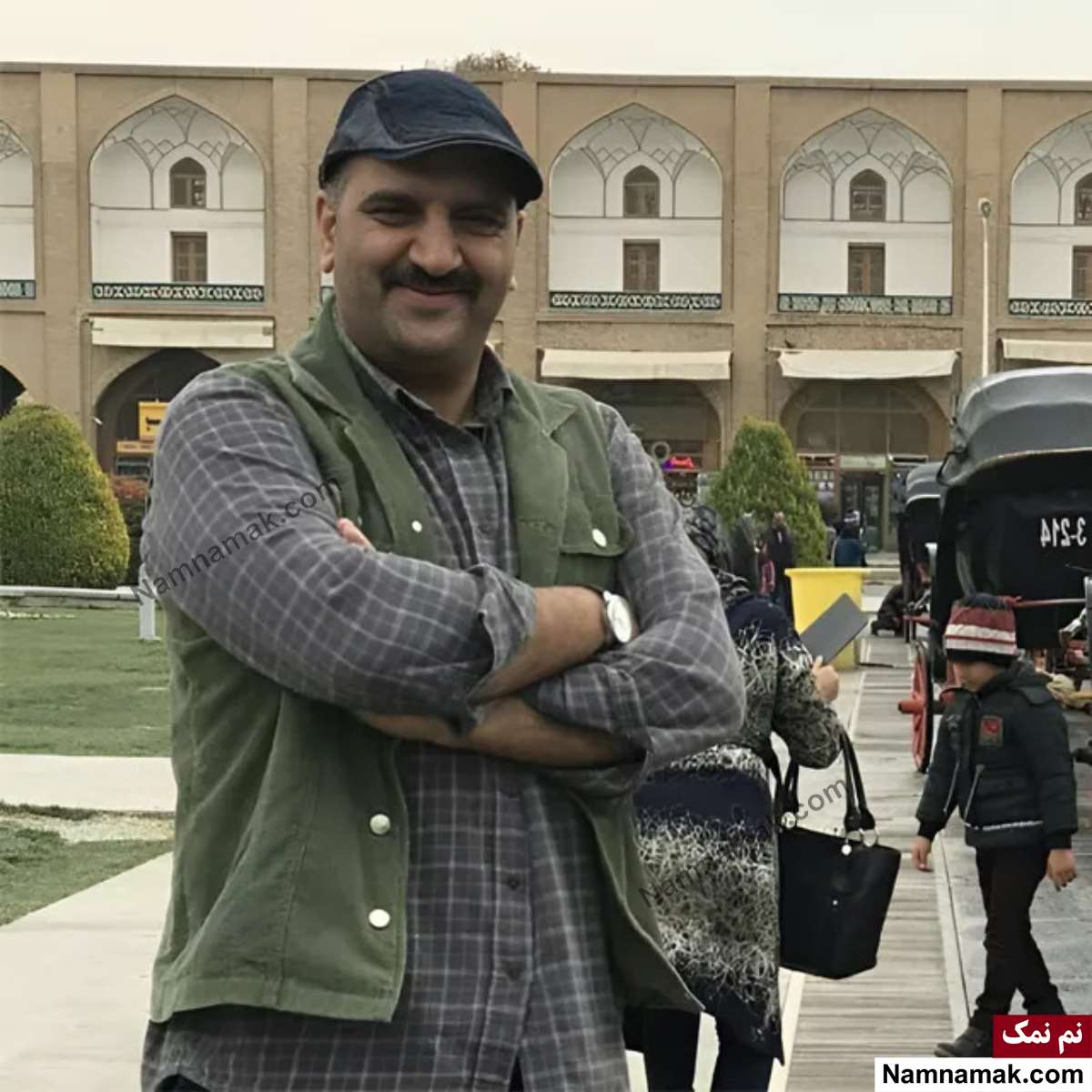 بیوگرافی بازیگران سریال نگین ارباب علیرضا استادی
