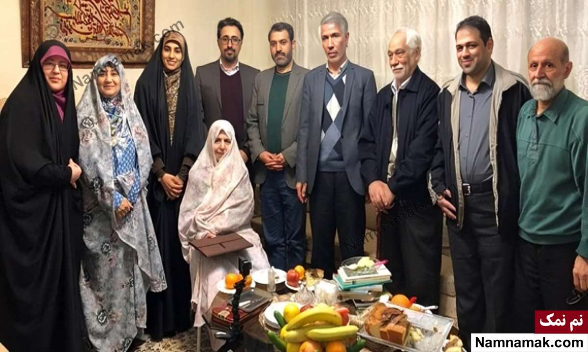 سیمیندخت وحیدی شاعر و همسرش