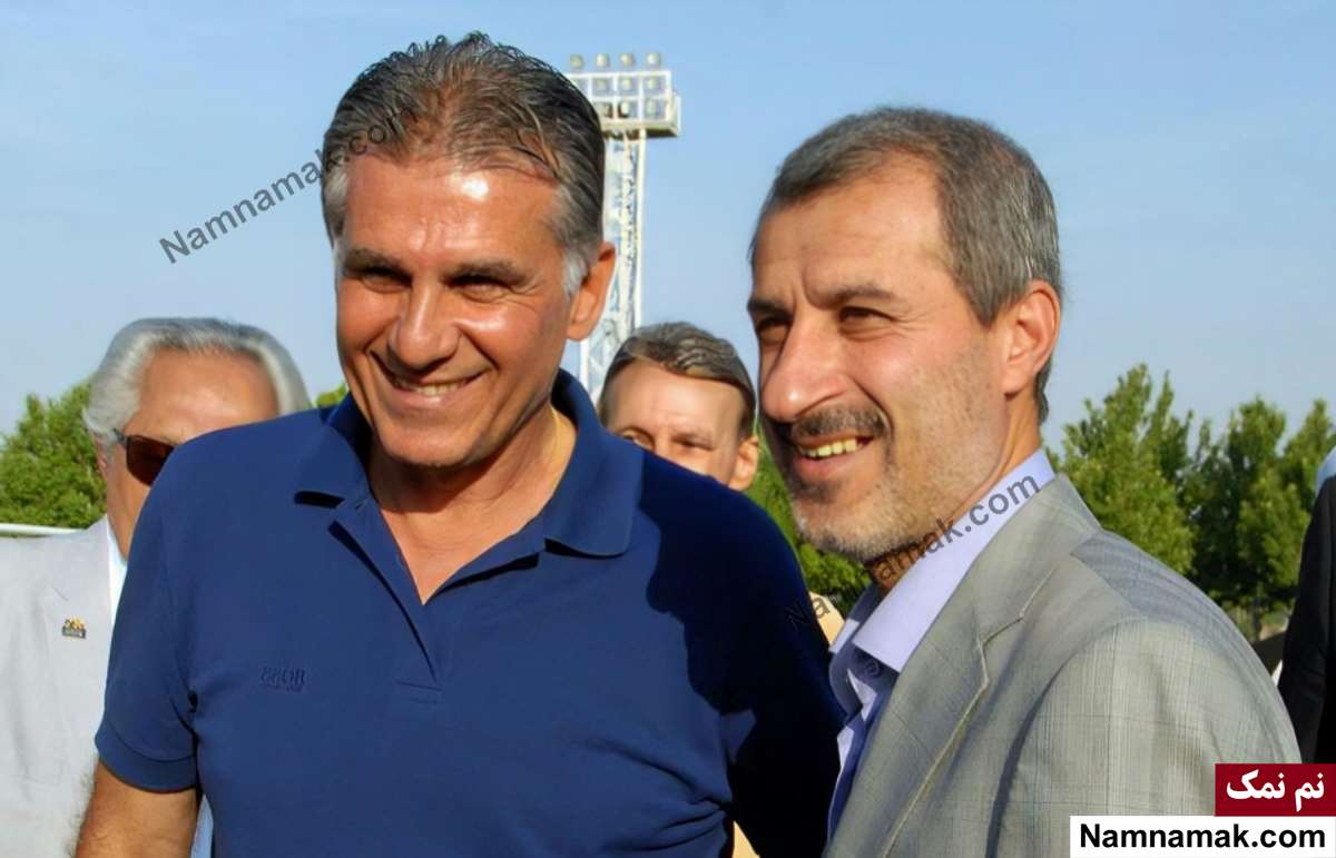 محمد مایلی کهن و کارلوس کیروش