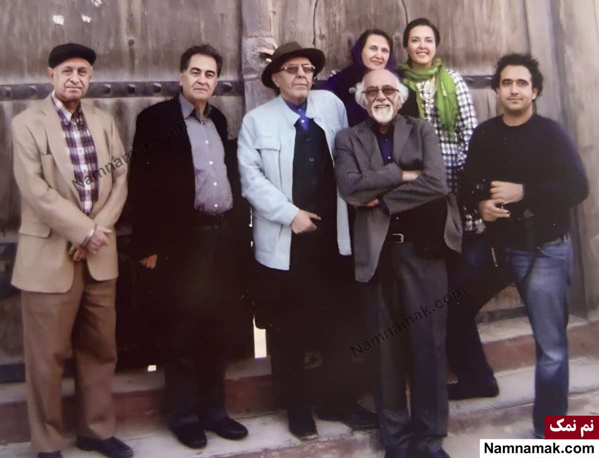 ابوالقاسم ایرانی شاعر و همسرش