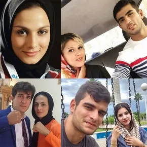 بیوگرافی ووشوکاران ایرانی(زن و مرد) + عکس همسر